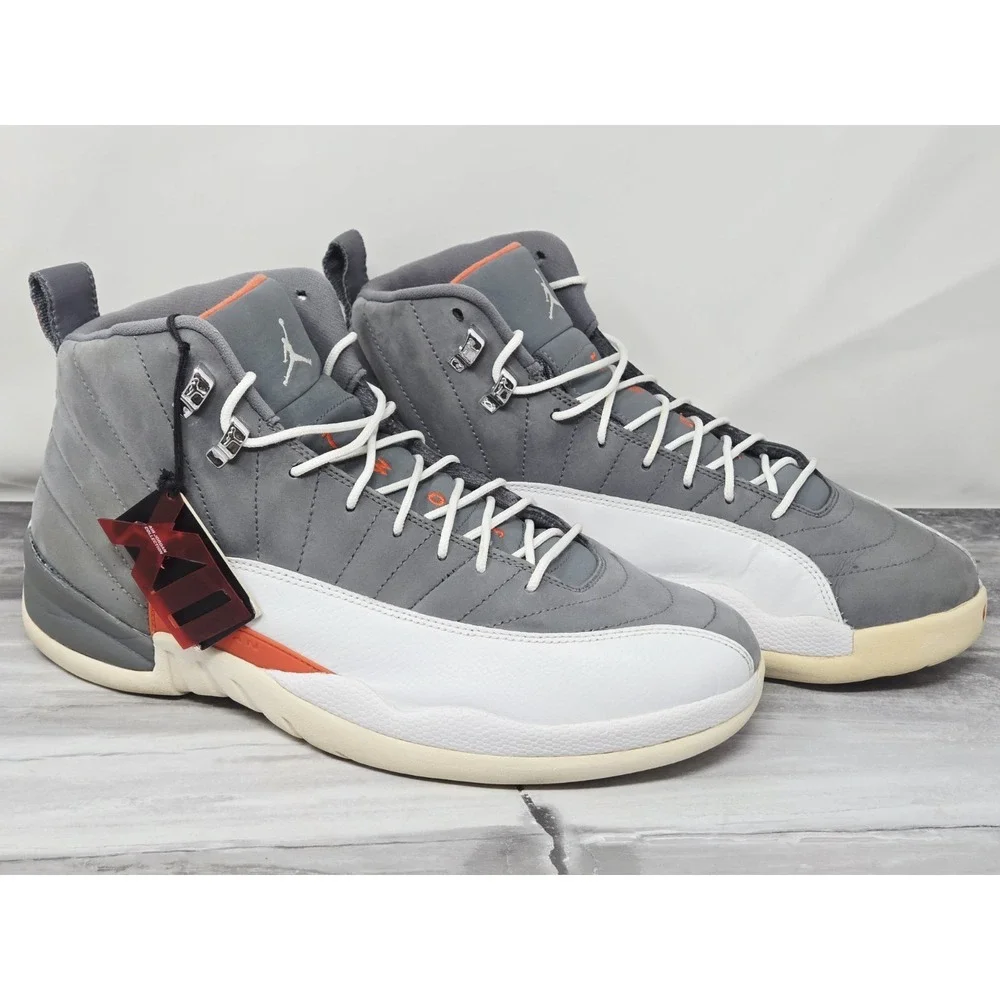 Nike Air Jordan Retro 12 Cool Grey SIZE 13 Authentic Basketball 2011 CLEAN + BOX